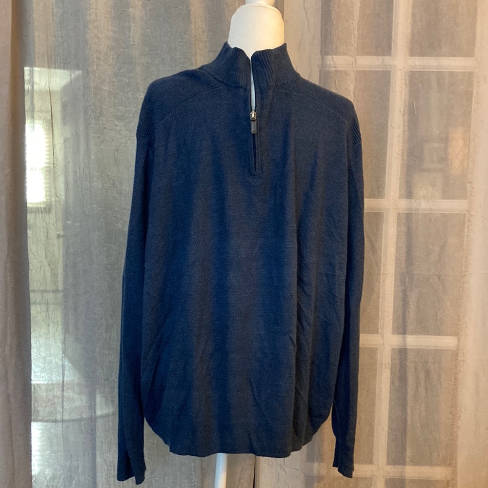 Dockers mens zip-front sweater